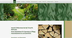 Desktop Screenshot of gartenbau-schwerin.de